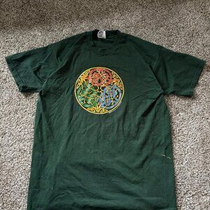 Fruit of the Loom Men's Green T-shirt